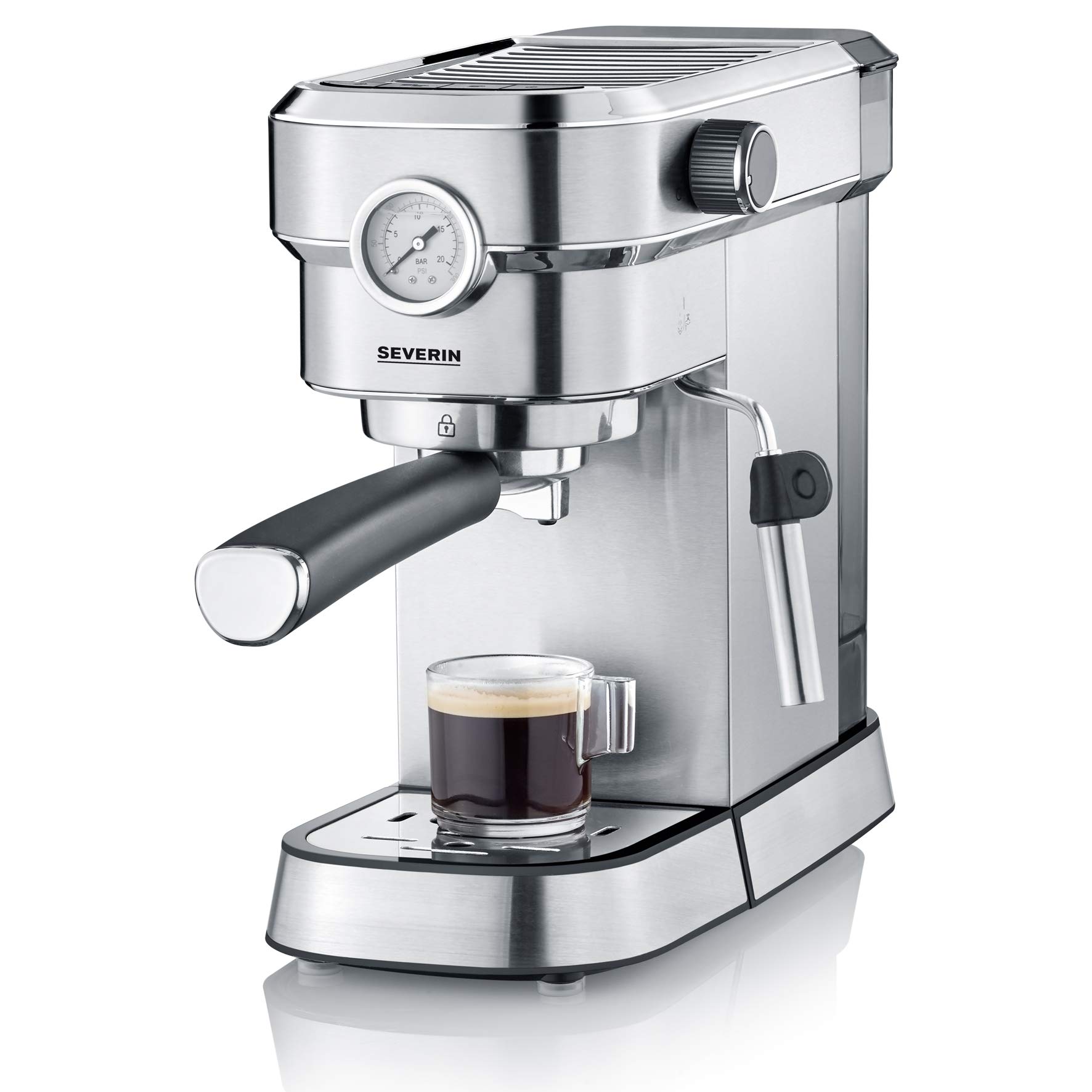 Severin KA 5995 Espresa Plus Macchina Espresso Montalatte Inox