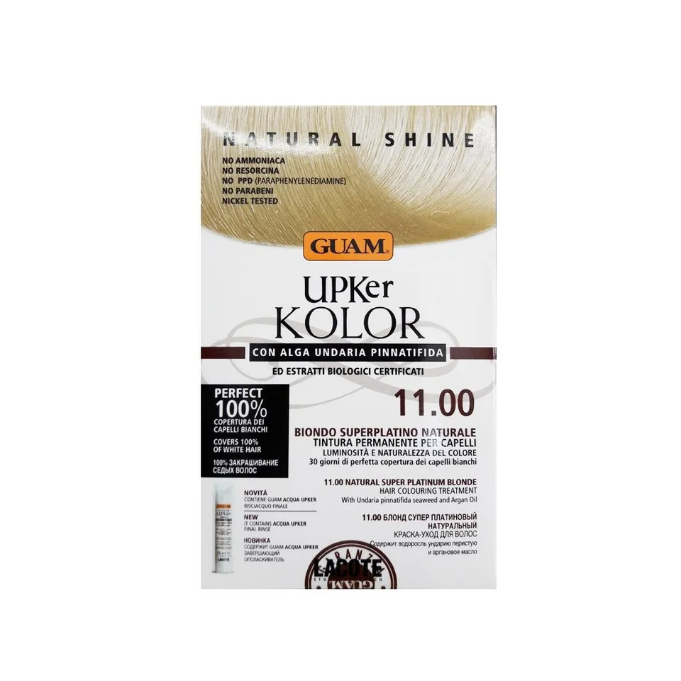 Guam Upker Tinta 11.0 Biondo Platino 100ml