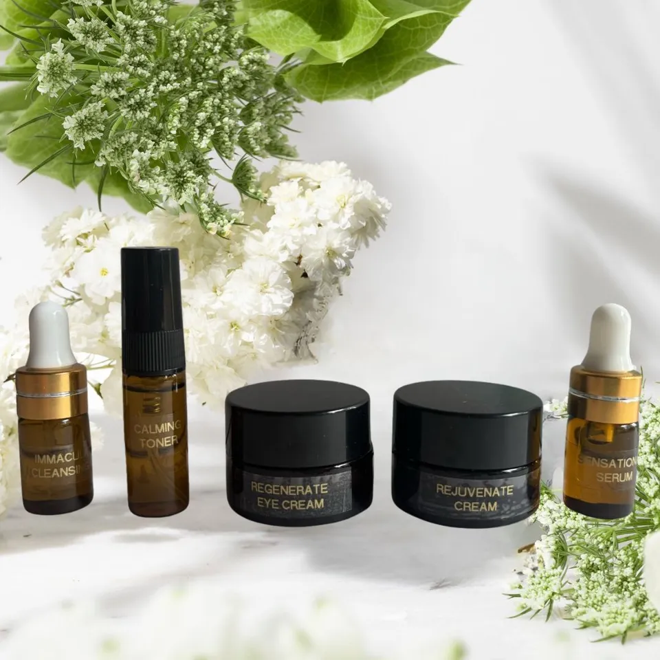 Natural Zest Skincare Sets set viso 5 mini antiage glow
