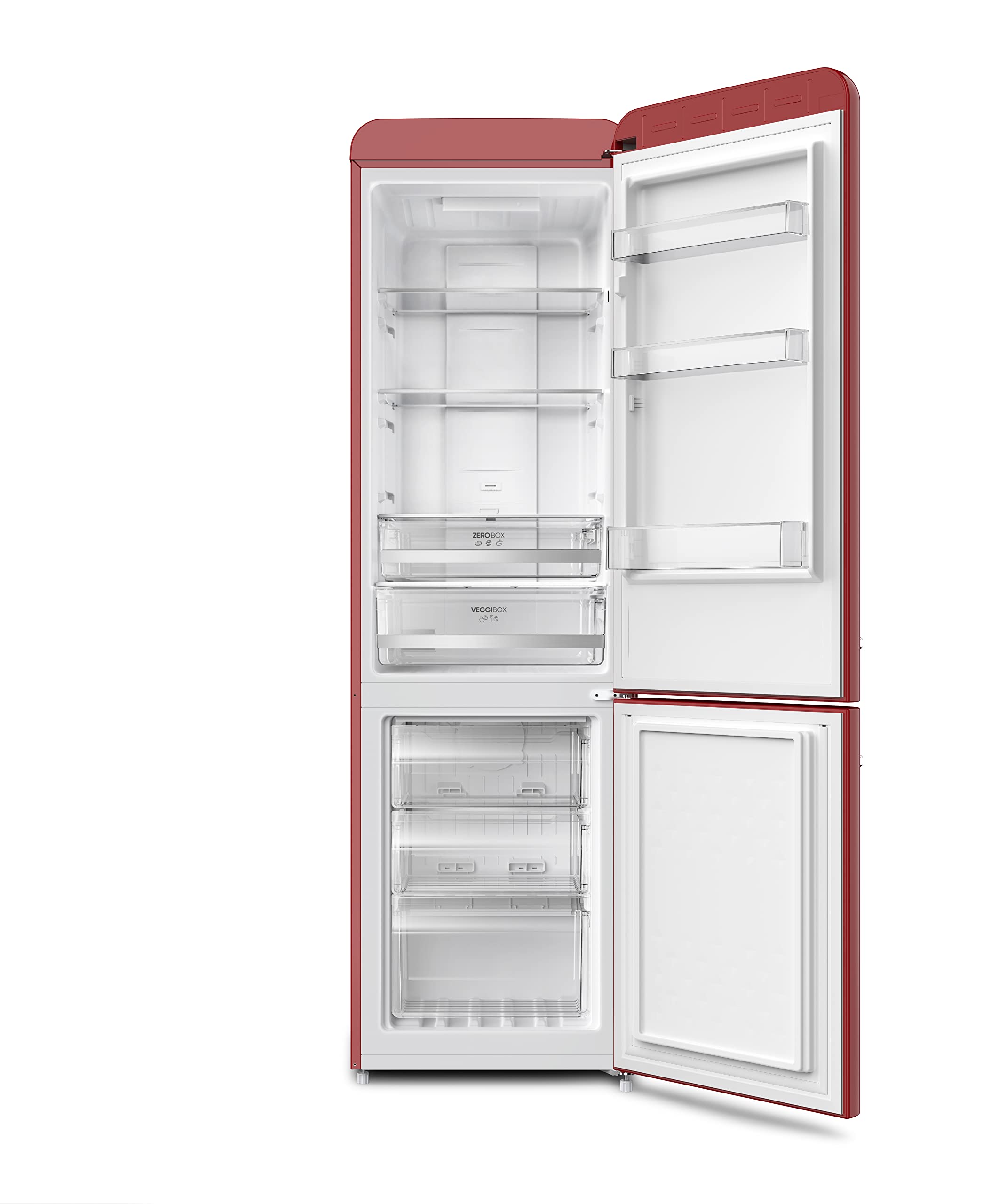 Severin RKG 8927 frigorifero combinato rosso 250 L NoFrost