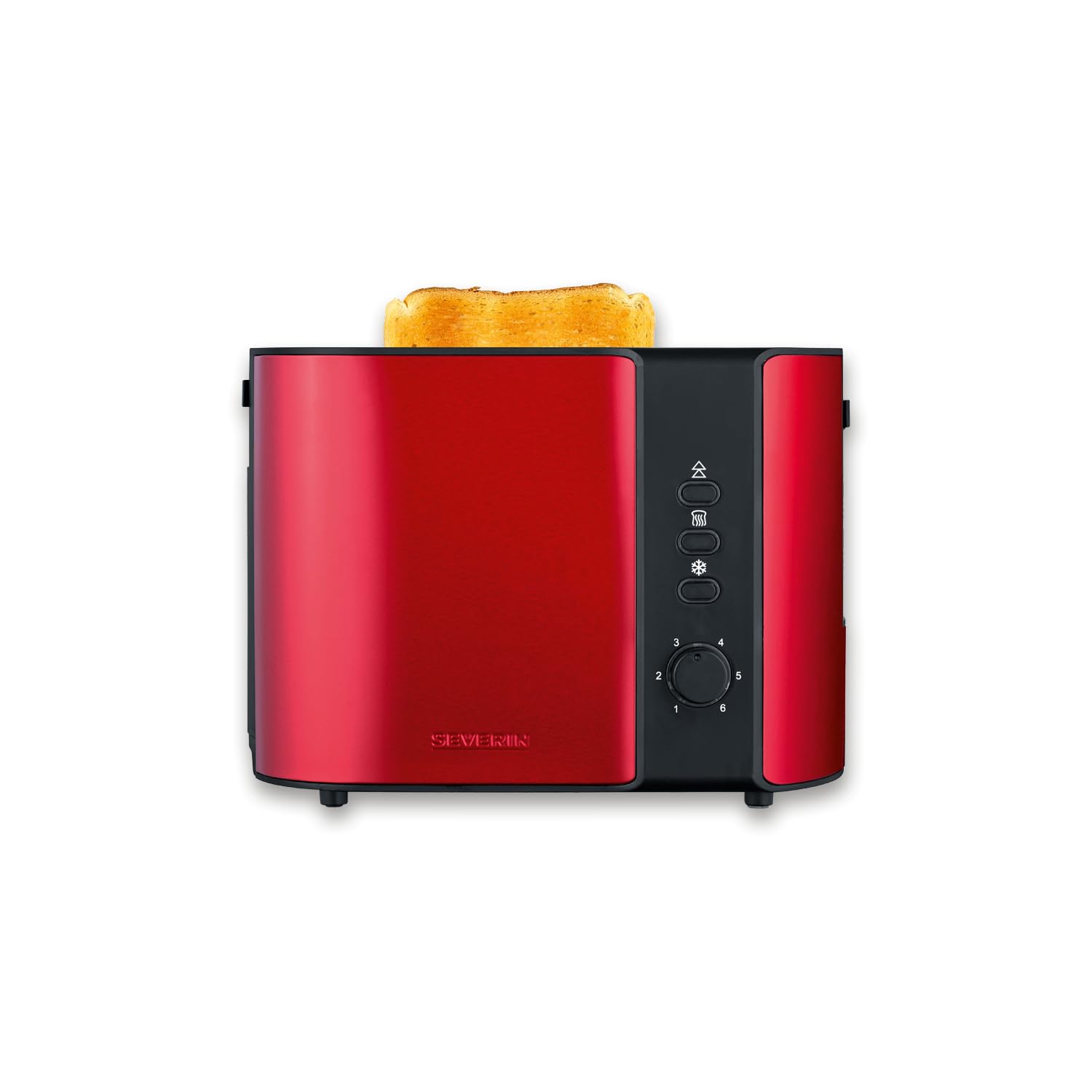 Severin AT 2217 tostapane rosso 2 fette 800W panini